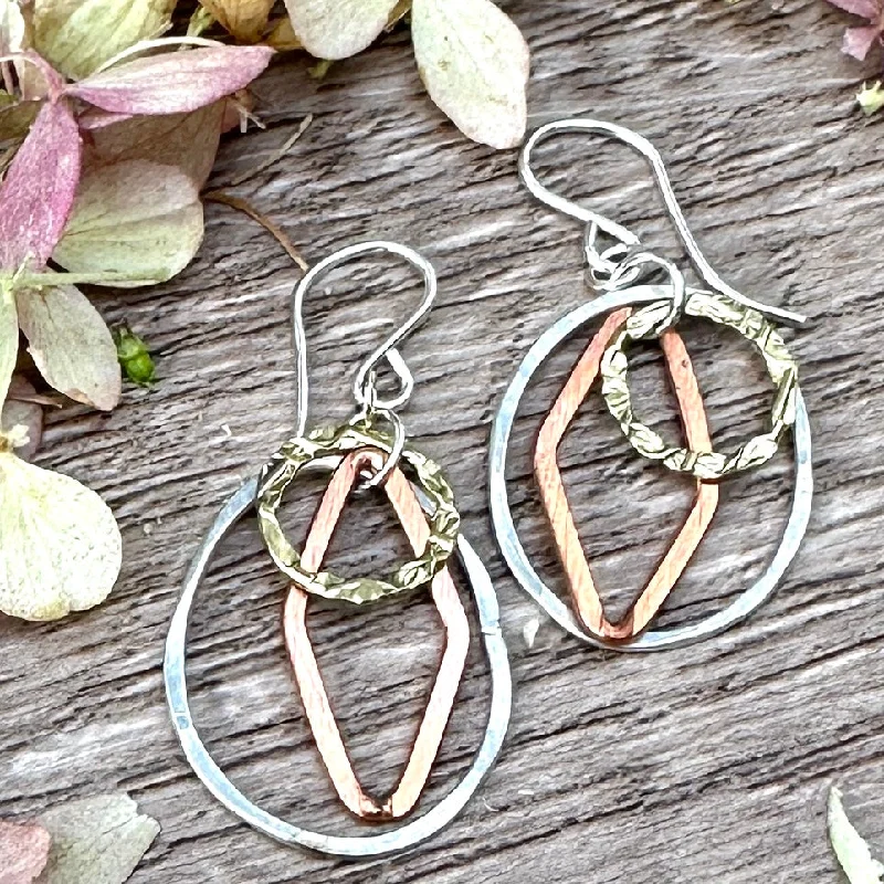 Best hoop earrings with twisted rope designs for a nautical-inspired style-All the Metals Earrings