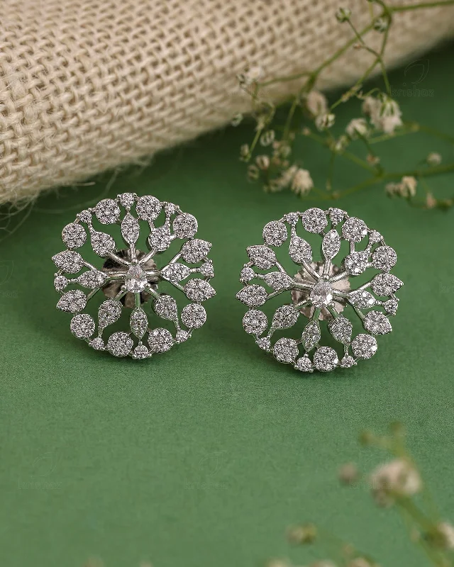 Adjustable Stud Earrings for Custom Fit -David Cz Stud Earrings