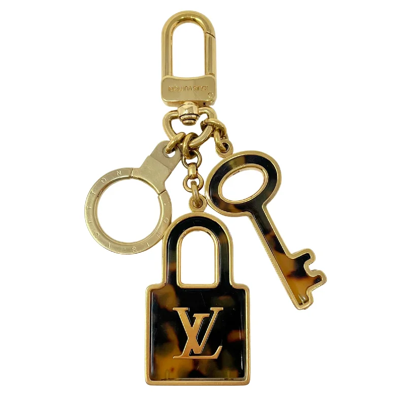 Women’s rings with black onyx for edge -Louis Vuitton Confidence Bag Charm and Keyring