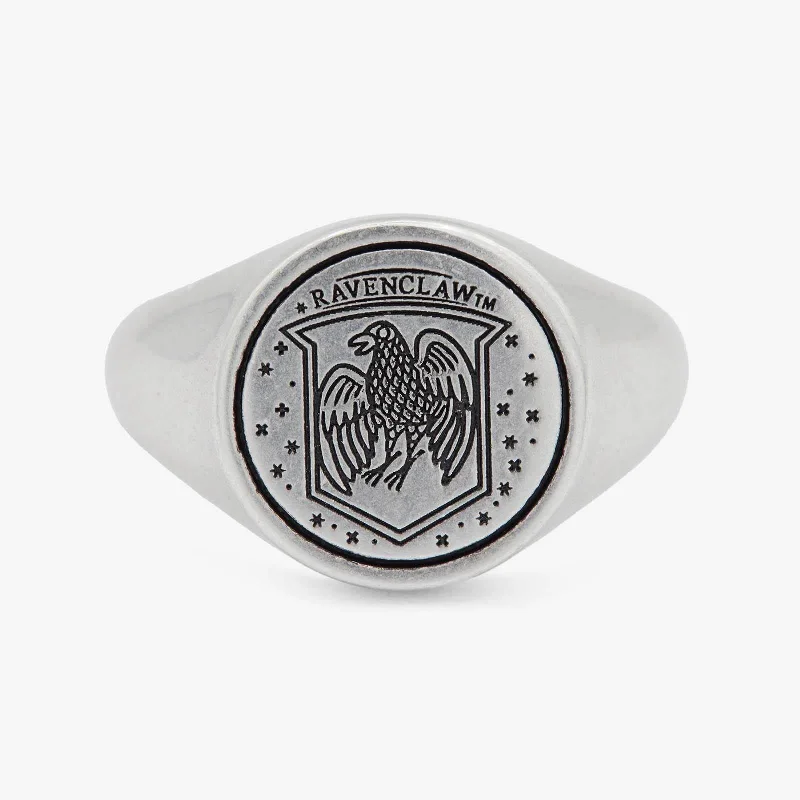 Women’s rings with smoky quartz for depth -Ravenclaw™ Class Ring