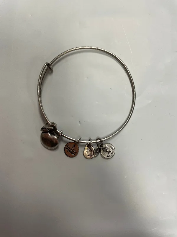 Bracelets with leather wrap for edgy look -Bracelet Bangle By Alex And Ani