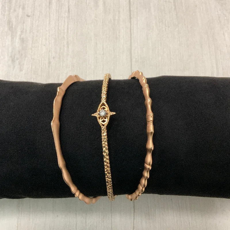 Rose gold bracelets with sleek minimalist designs -Bracelet Set By Kendra Scott  Size: 03 Piece Set