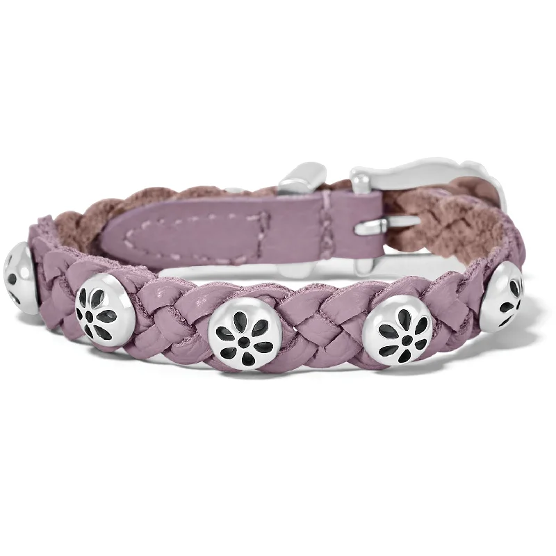 Thin bangles perfect for layering multiple styles -Daisy Bandit Bracelet - Wisteria